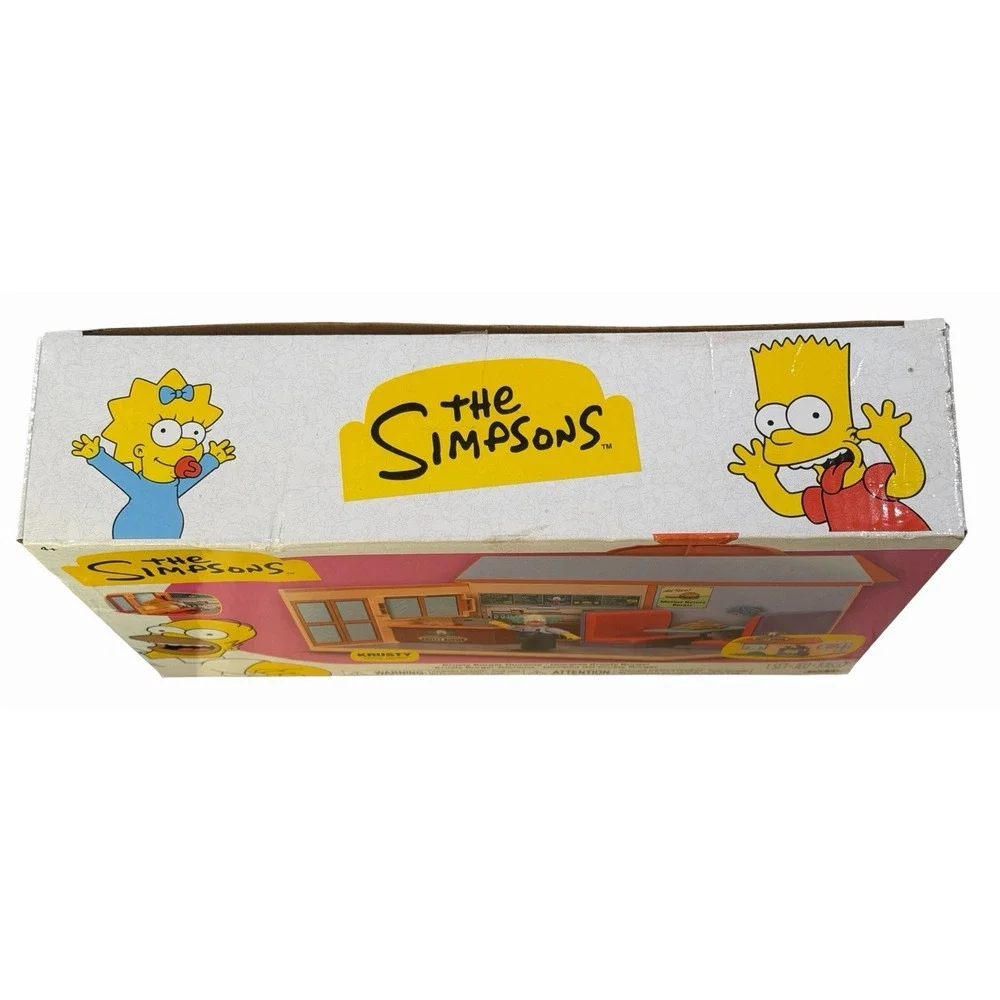 The Simpsons Family Bart Lisa Homer Multipack & Krusty Burger Diorama Sets
